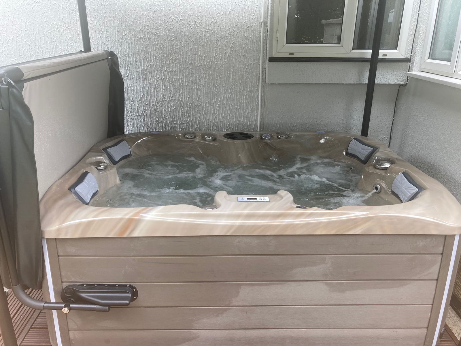 British Hot Tubs Mercury Hot Tub Installation