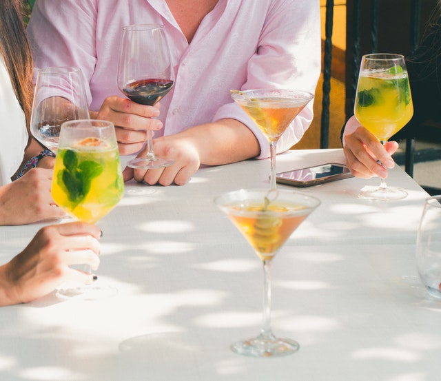 Fruity cocktails are great for a summer garden party