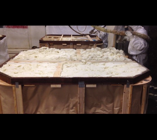 Hot Tub Foam Insulation Video
