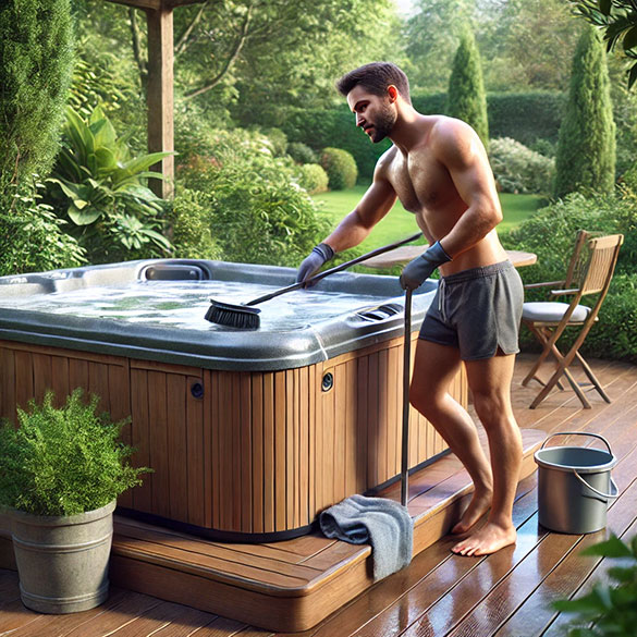 image of should i buy a second hand hot tub