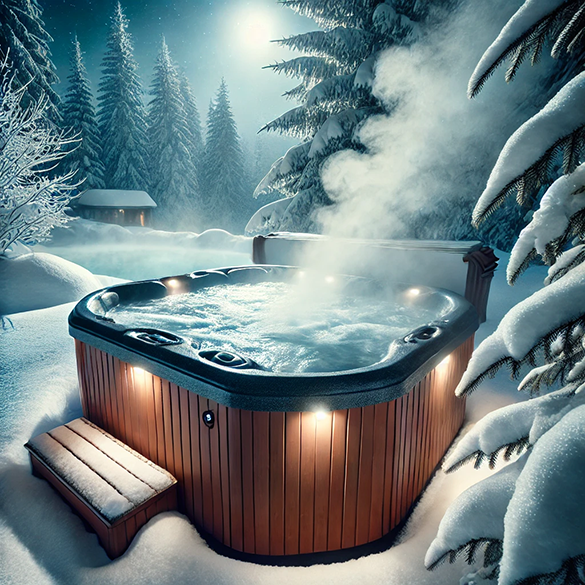 heating a hot tub efficiently requires insulation and good quality cover