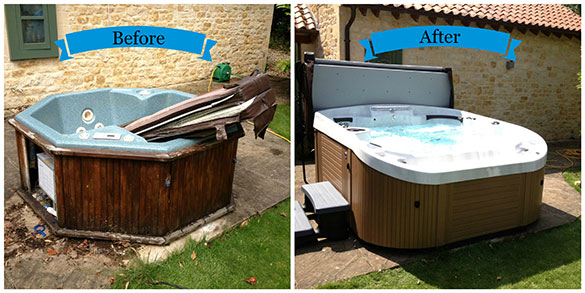 image of should i buy a second hand hot tub