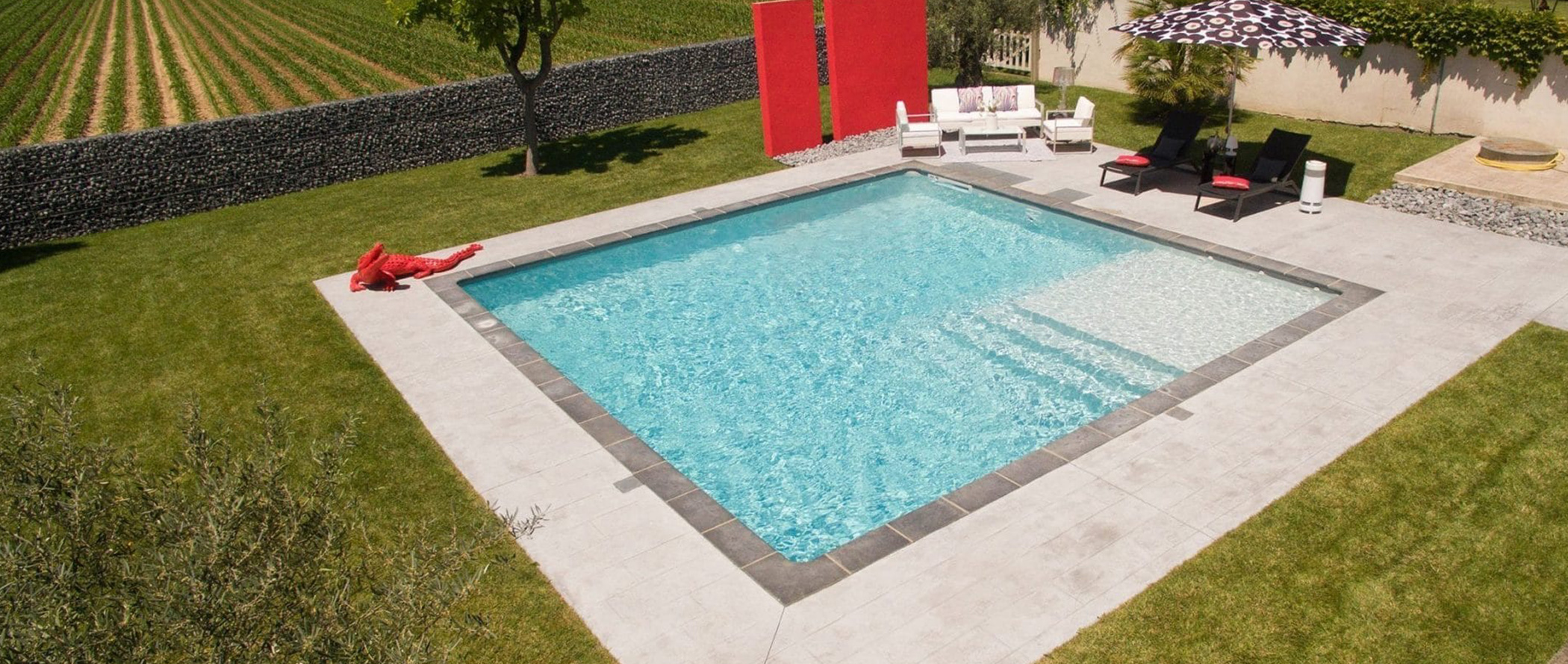 Square Swimming Pool Design & Build
