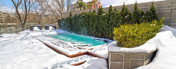 swim spa winterisation